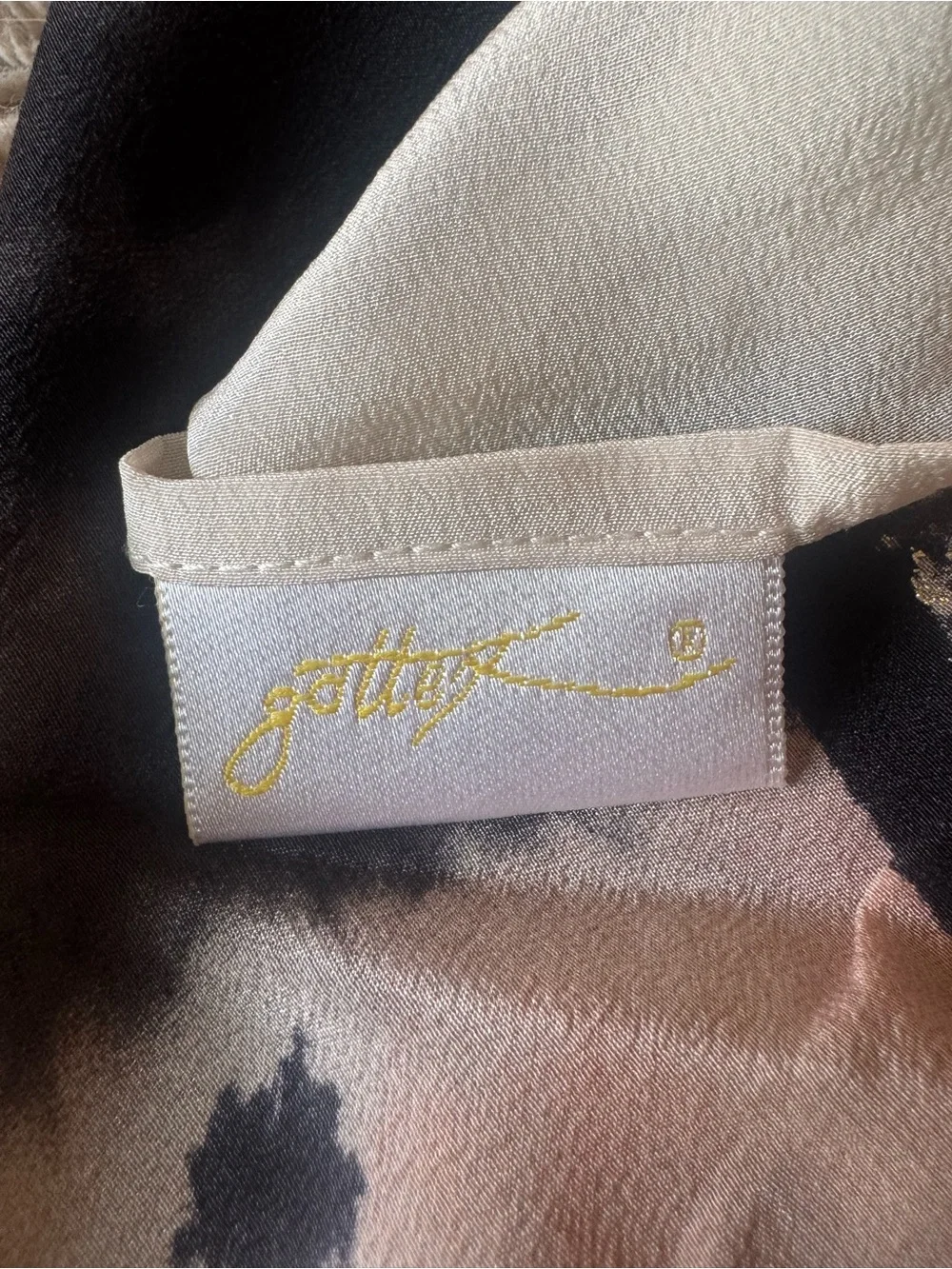 Gottex Silk scarf floral